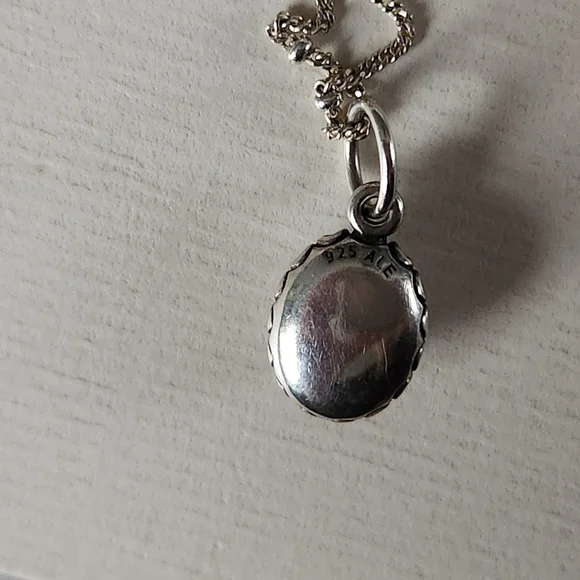 Rare Pandora My Friend Chalcedony Small Pendant - 390321CA - Picture 5 of 8